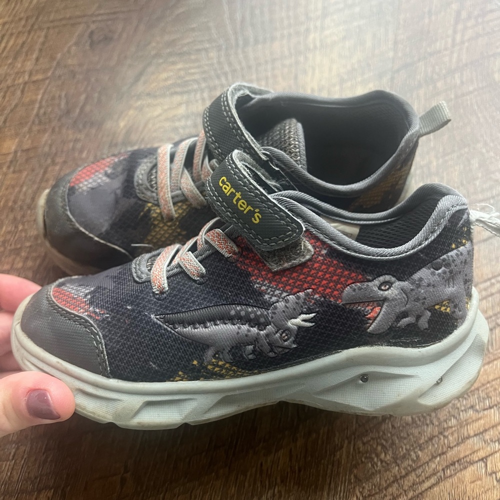 Carter’s Light up Dinosaur Shoes Size 12